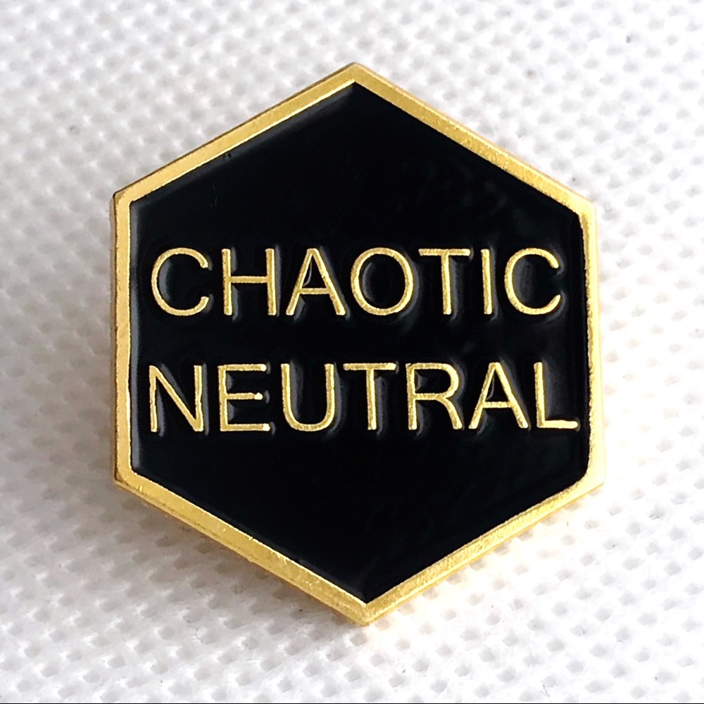 chaotic neutral pin